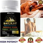 Himalayan Shilajit 9000mg 120 Caps 100% Pure Extract Fulvic Acid Best Shilajit